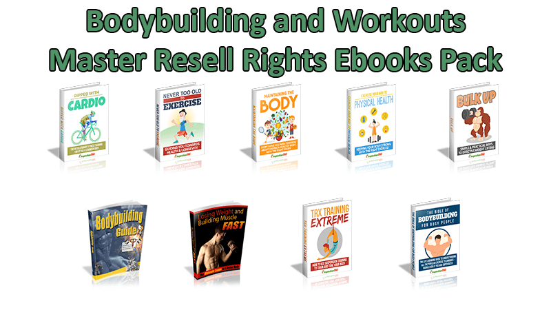 Bodybuilding and Workouts Master Resell Rights Ebooks Pack