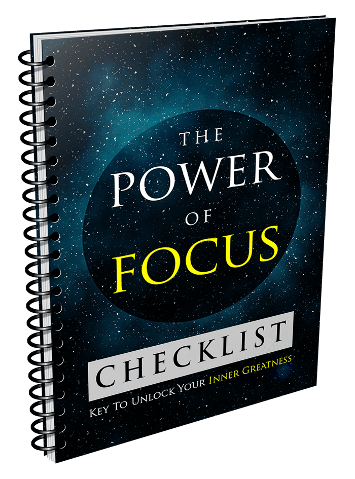 The Power Of Focus PLR Checklist