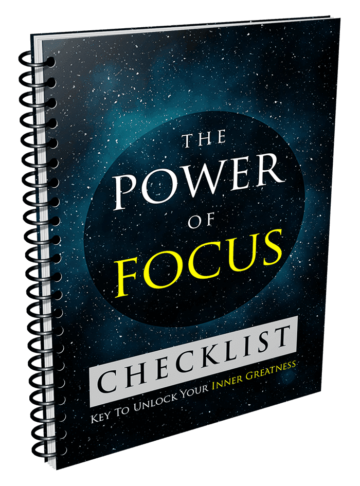 The Power Of Focus PLR Checklist