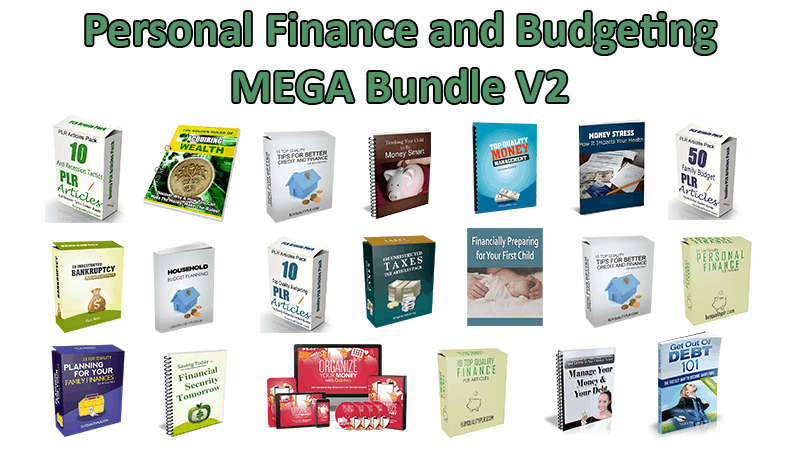 Personal Finance and Budgeting V2 MEGA Bundle