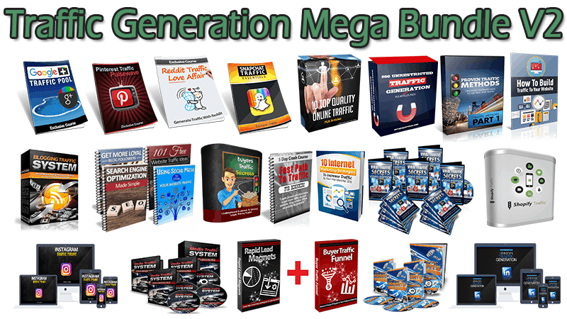 Traffic Generation Mega Bundle V2 | Traffic Generation Content Blowout