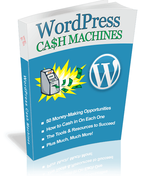 WP Cash Machines Master Resell Rights Ebook with Sales Page