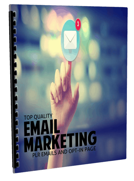 Top Quality Email Marketing PLR Emails & Opt-In Page