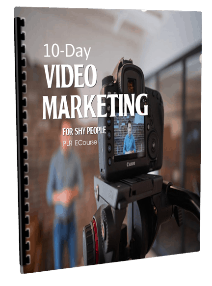 10 Day PLR ECourse Video Marketing for Shy People