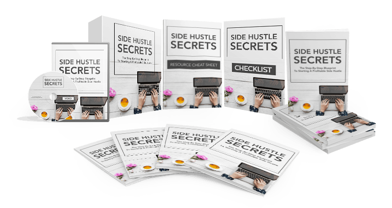 Side Hustle Secrets Sales Funnel with Master Resell Rights