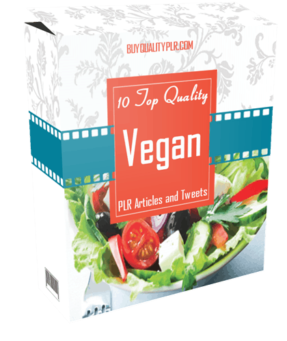 10 Top Quality Vegan PLR Articles and Tweets