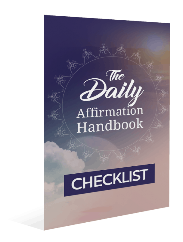 The Daily Affirmation Handbook Checklist The Daily Affirmation Handbook Checklist