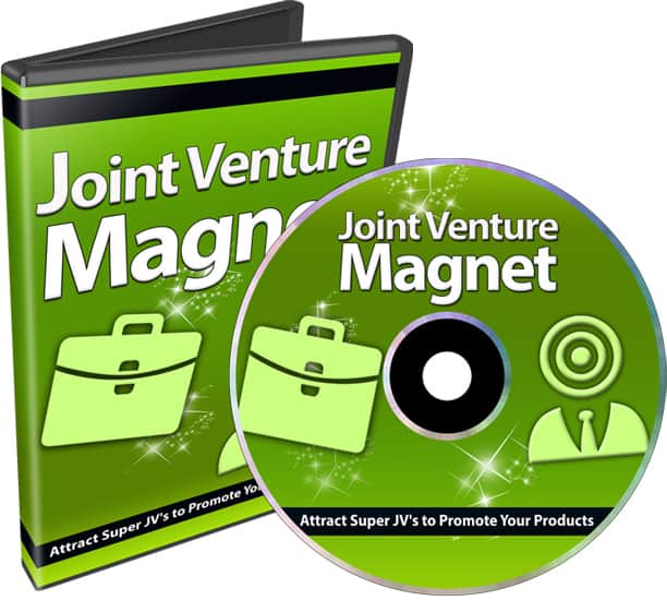Joint Venture Magnet PLR Video Series with Reseller Toolkit
