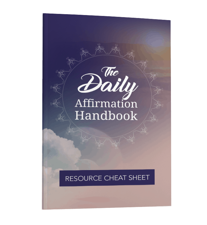 The Daily Affirmation Handbook Resource Cheat Sheet