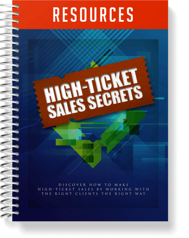High Ticket Sales Secrets Sales Funnel With Master Resell Rights
