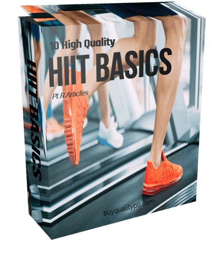 10 High Quality HIIT Basics PLR Articles Pack