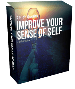 5 High Quality Improve Your Sense of Self PLR Articles