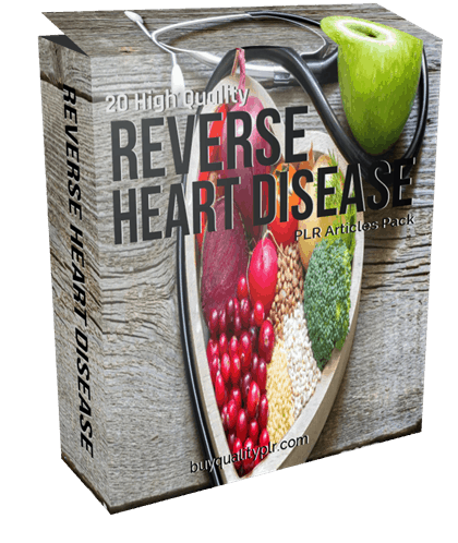 20 High Quality Reverse Heart Disease PLR Articles Pack