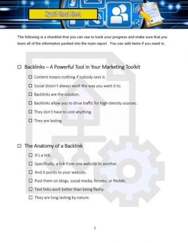 Backlink Anatomy PLR Lead Magnet In A Box | SEO Backlinks PLR Report