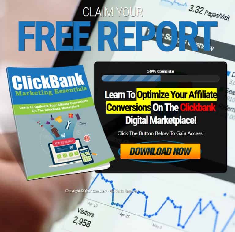 ClickBank Marketing Essentials PLR Lead Magnet | Clickbank PLR Pack