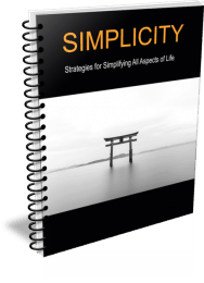 Top Quality Simplifying All Aspects of Your Life PLR Report