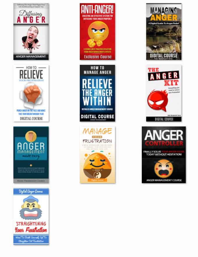 Anger Management PLR eCover Graphics