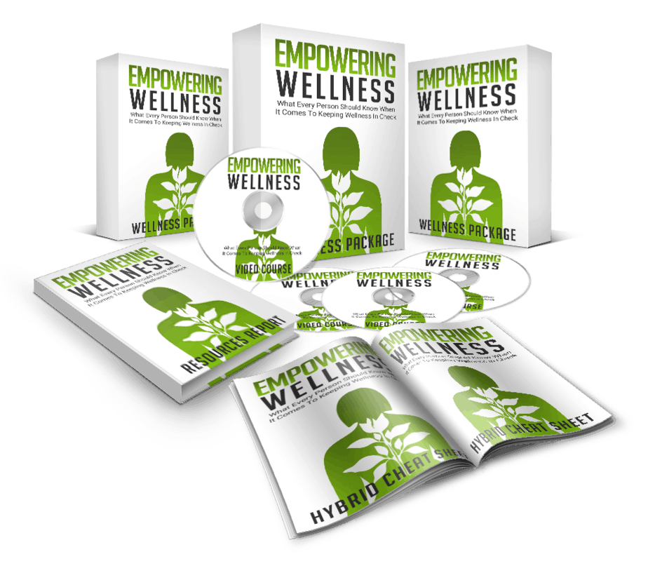 Empowering Wellness Monster PLR eBook Package Exclusive PLR