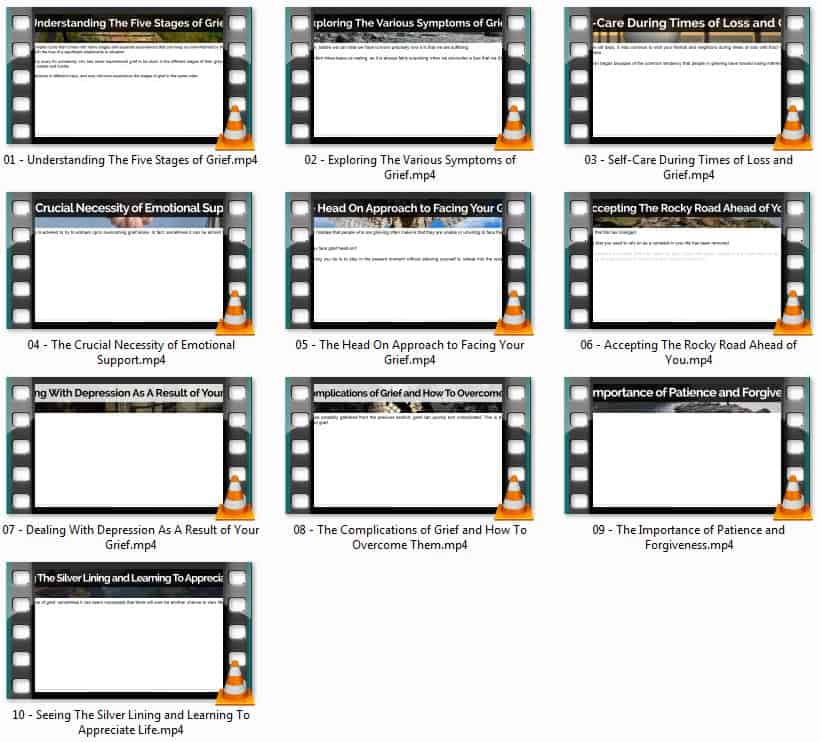 grief plr video course grief plr video course