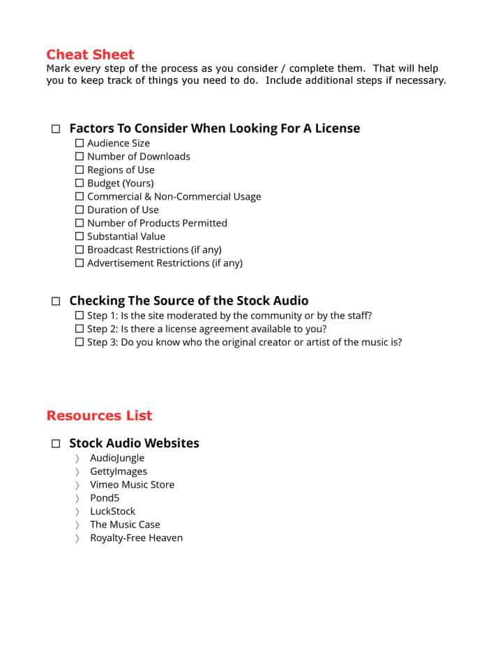 Understanding Stock Audio PLR content