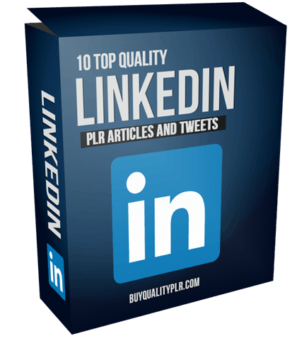 10 Top Quality LinkedIn PLR Articles and Tweets