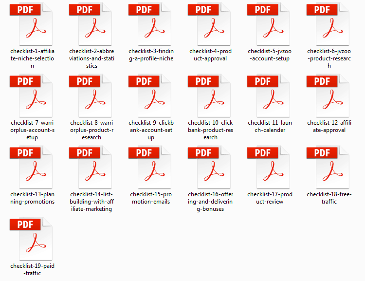 Affiliate Marketing Checklist