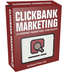 Clickbank Marketing Internet Marketing Checklist