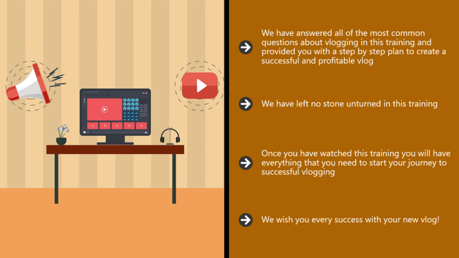 Modern Vlogging Sales Funnel with Master Resell Rights
