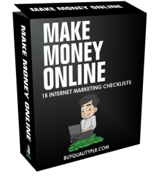 Make Money Online Internet Marketing Checklist