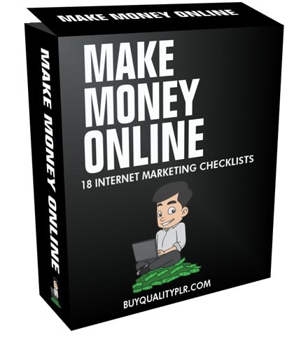 Make Money Online Internet Marketing Checklist