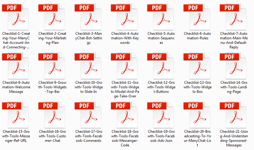 Messenger Marketing Checklist