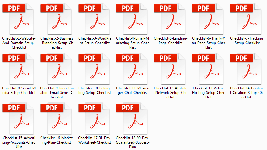 Newbie Marketer Checklist
