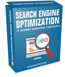 Internet Marketing Checklist - 19 Search Engine Optimization Checklists