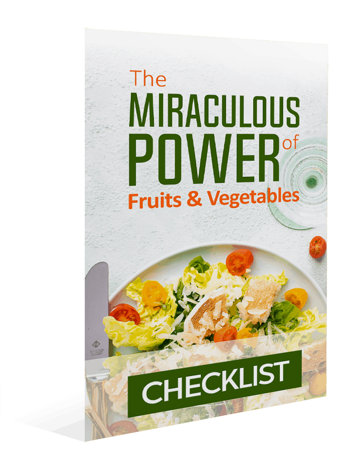 The Miraculous Power of Fruits and Vegetables MRR checklist