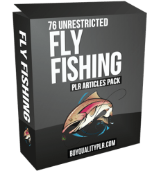 76 Unrestricted Fly Fishing PLR Articles Pack