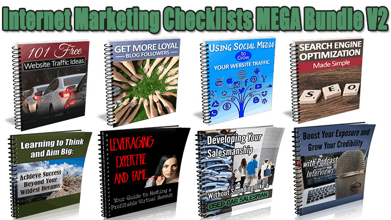 Internet Marketing Checklists MEGA Bundle V2