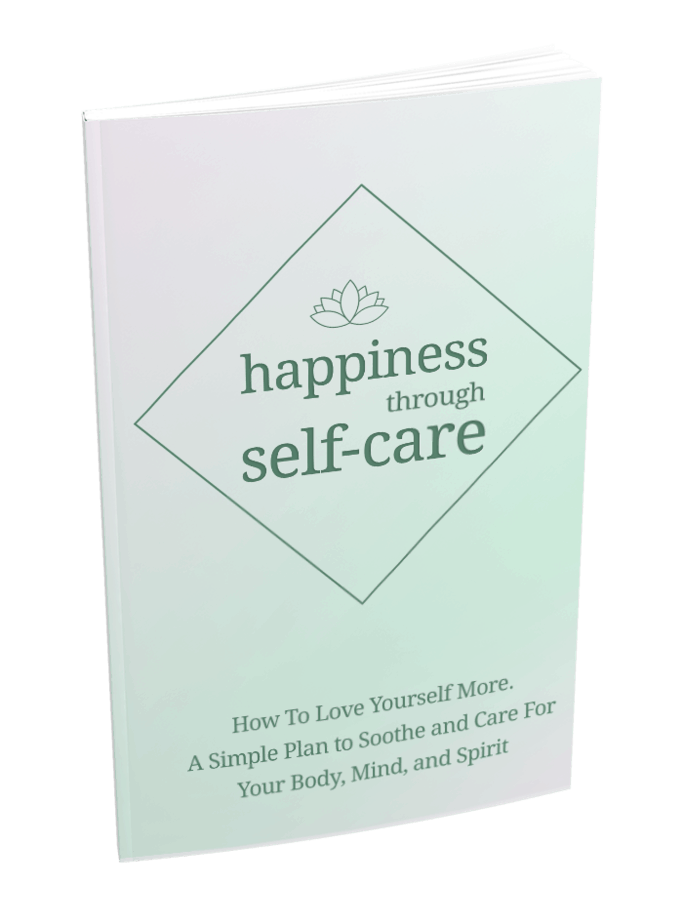 Happiness Through Self-Care Sales Funnel MRR ebook