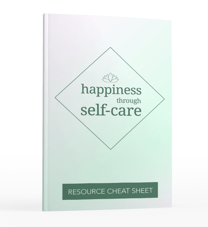 Happiness Through Self-Care Sales Funnel with Master Resell Rights resources