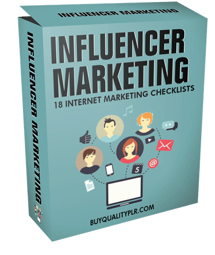 Internet Marketing Checklist - Influencer Marketing