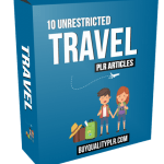 10 Unrestricted Travel PLR Articles