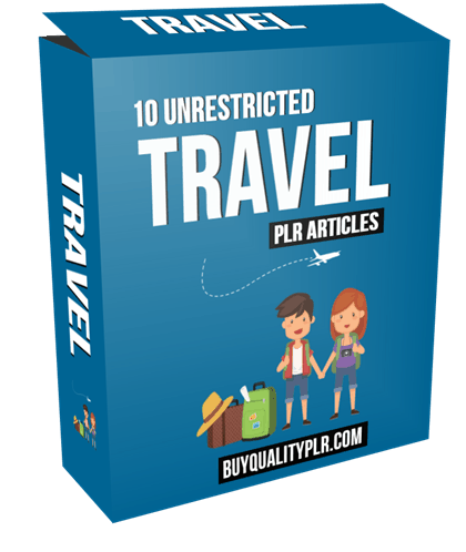 10 Unrestricted Travel PLR Articles