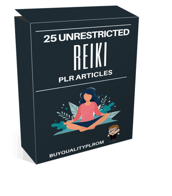 25 Unrestricted Reiki PLR Articles