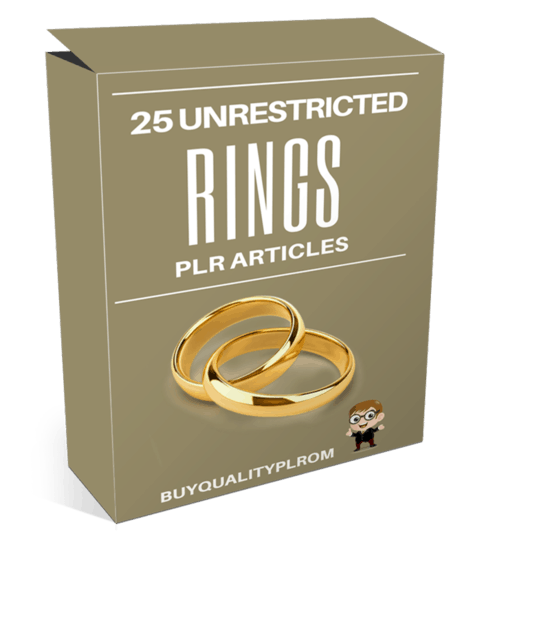 25 Unrestricted Rings PLR Articles