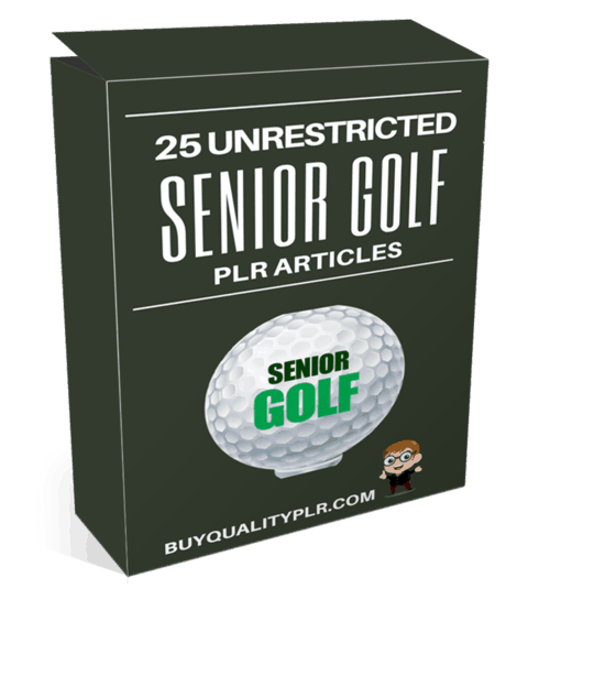 25 Unrestricted Senior Golf PLR Articles