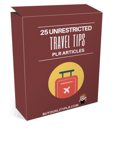 25 Unrestricted Travel Tips PLR Articles