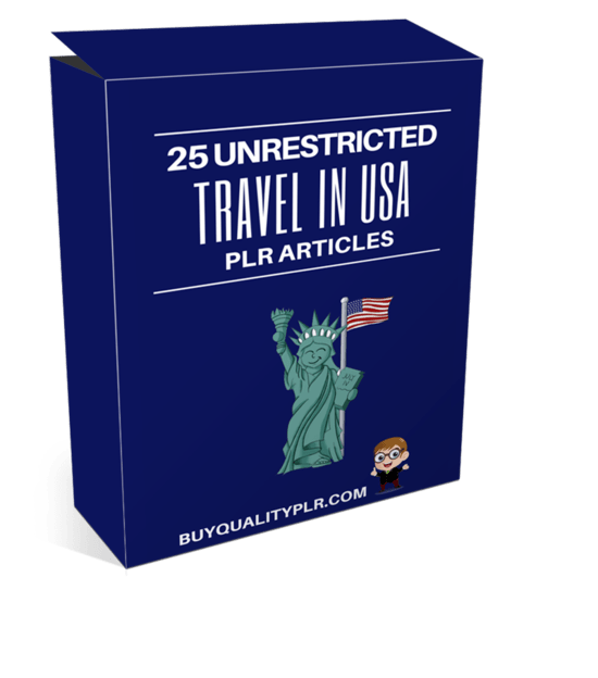 30 Unrestricted Travel in USA PLR Articles Pack