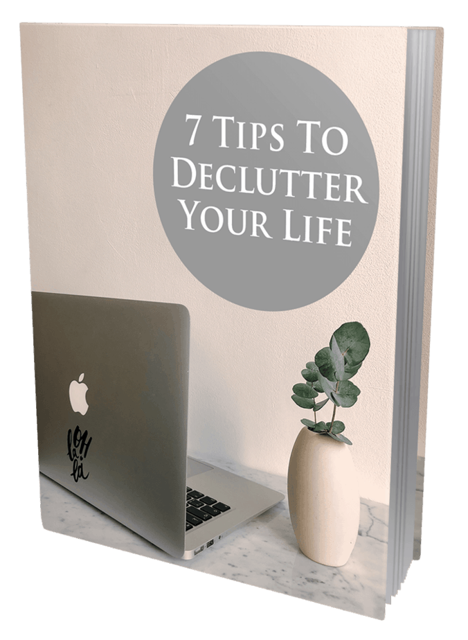 7 Tips To Declutter Your Life Master Resale Rights eBook