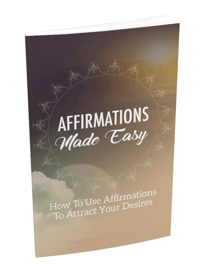 Affirmations Made Easy MRR Ebook and Squeeze Page