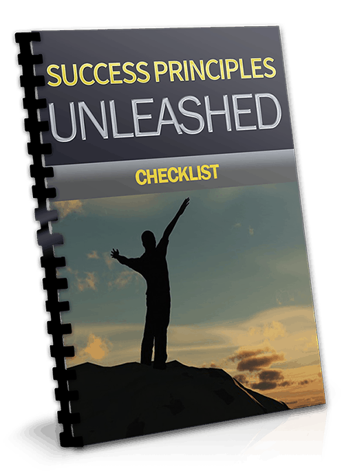 Success Principles Unleashed PLR Ebook Complete Check List Success Principles Unleashed PLR Ebook Complete Check List