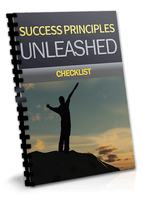 Success Principles Unleashed PLR Ebook Complete Check List